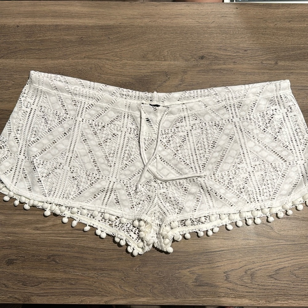 Laundry by Shelli Segal Beach Coverup Shorts in Sz Large